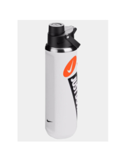 Gourde en acier recharge chug 71cl blanc orange et noir - Nike