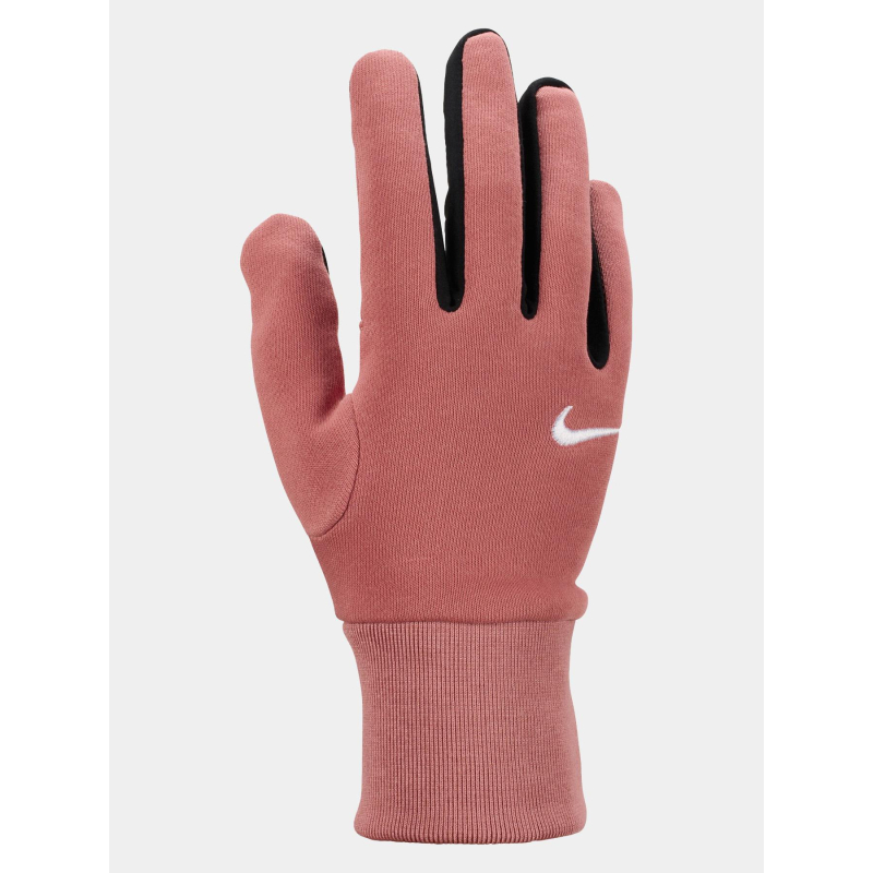 Gants légers phoenix fleece rose et noir femme - Nike