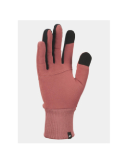 Gants légers phoenix fleece rose et noir femme - Nike