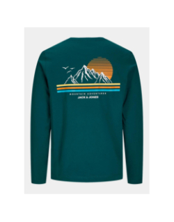 T-shirt manches longues jorexplorer vert homme - Jack & Jones