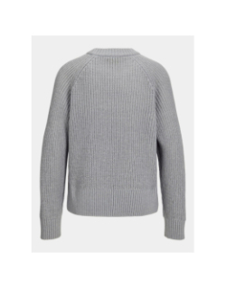 Pull en maille jxcarolina gris femme - JJXX