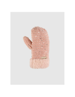 Moufles polaire manon rose enfant - Cairn