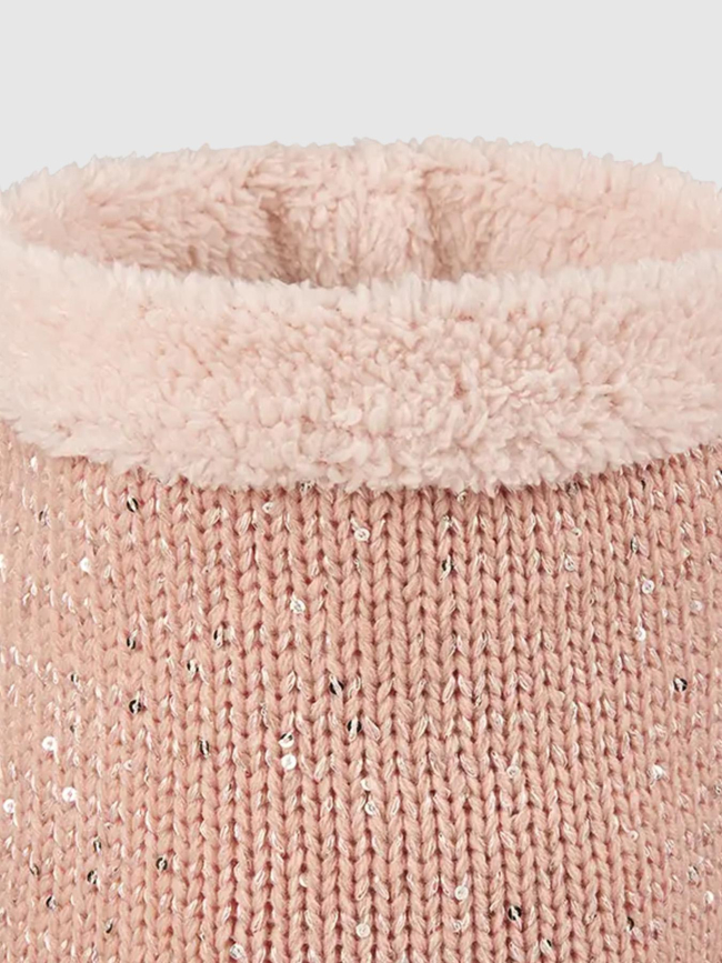 Tour de cou sequins ninon rose enfant - Cairn