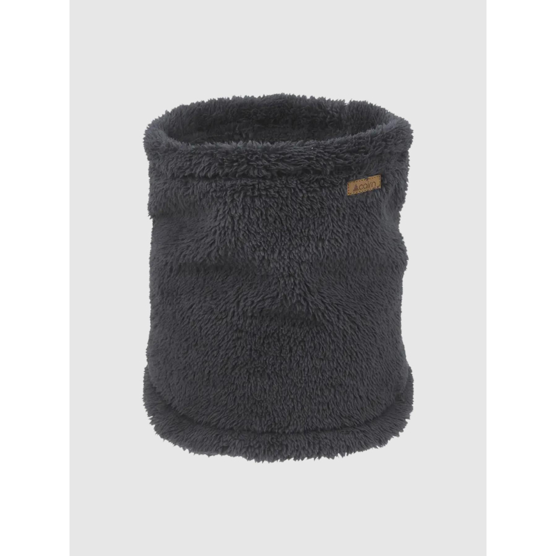 Tour de cou peluche thea noir - Cairn