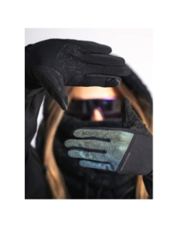 Gants multisports tactiles keyrun touch noir adulte - Cairn