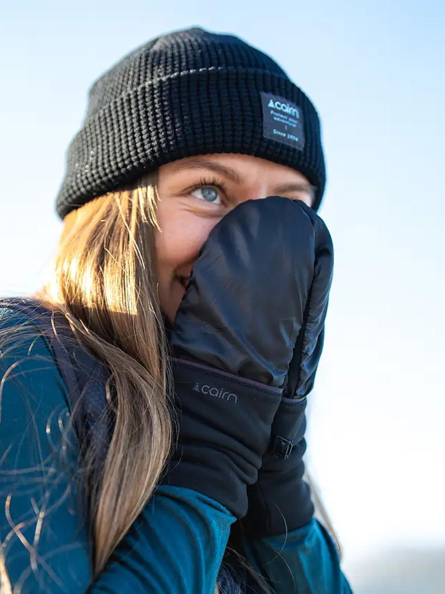 Gants multisports tactiles condor touch noir adulte - Cairn