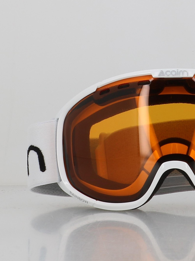Masque de ski rainbow photochromic blanc femme - Cairn