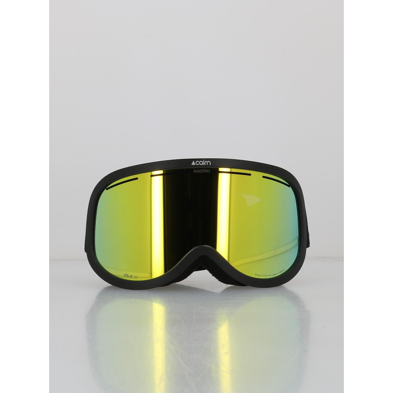 Masque de ski maestro clx3 noir et doré homme - Cairn
