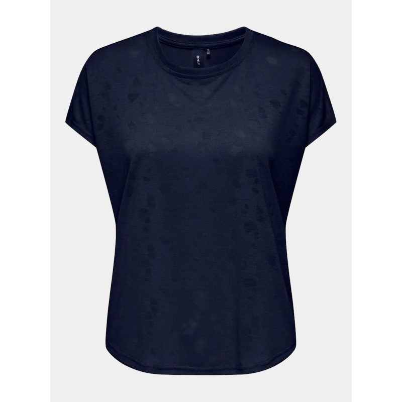 T-shirt à manches courtes onpaub-bia bleu marine femme - Only