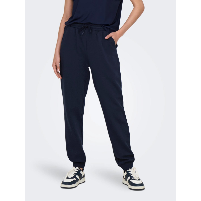 Pantalon jogging onplux bleu marine femme - Only