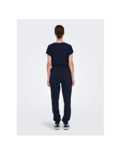 Pantalon jogging onplux bleu marine femme - Only