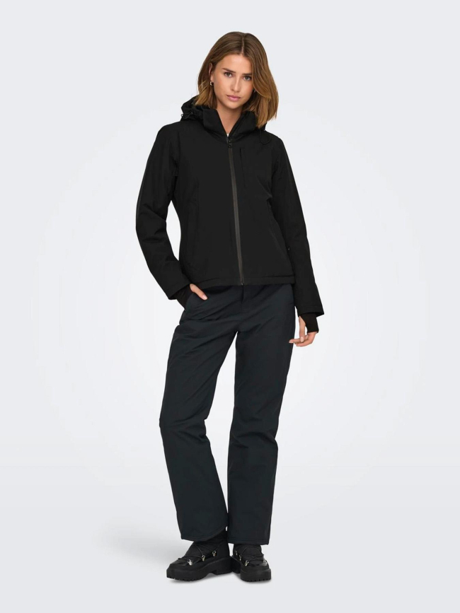 Veste de ski ambre noir femme - Only Play