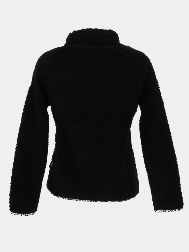 Veste polaire denise noir femme - Angele Sportwear