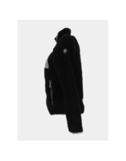 Veste polaire denise noir femme - Angele Sportwear