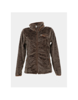 Veste polaire innsbruck marron femme - Angele Soprtswear