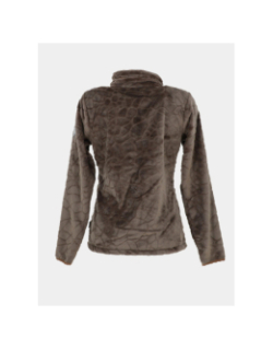 Veste polaire innsbruck marron femme - Angele Soprtswear