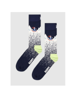 Chaussettes snowy night bleu marine - Happy Socks