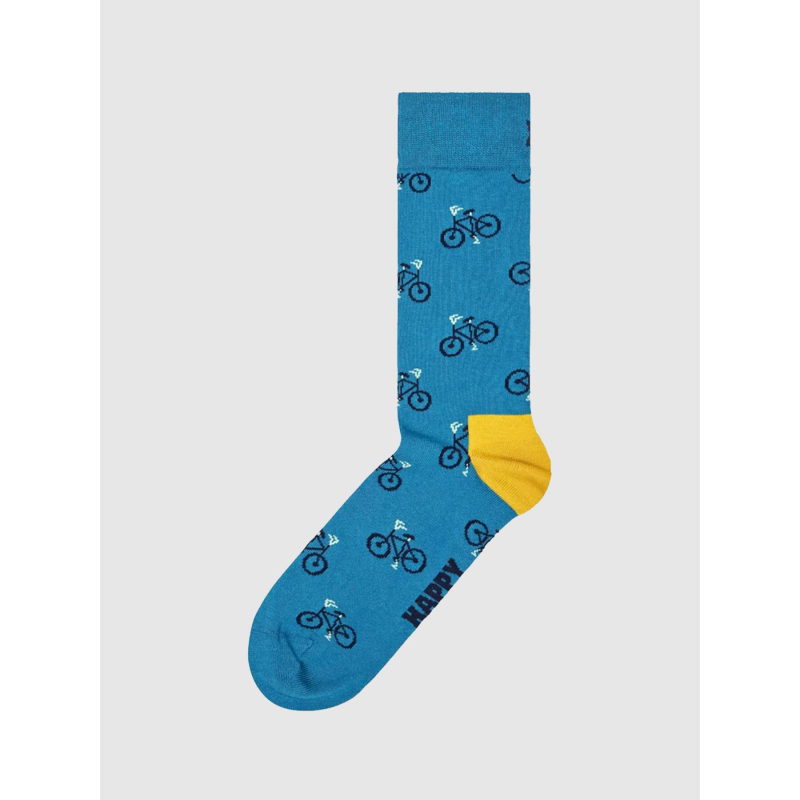 Chaussettes bike bleu - Happy Socks