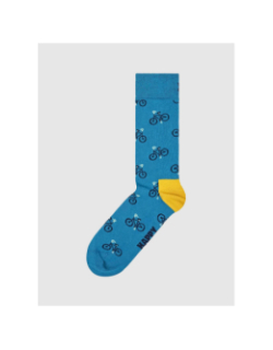 Chaussettes bike bleu - Happy Socks