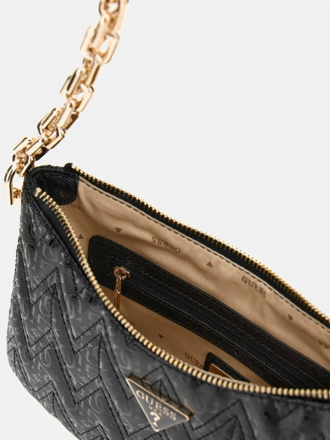 Sac à main adelard dome noir femme - Guess