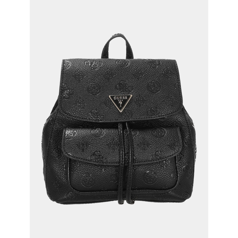 Sac à dos monogramme deesa noir femme - Guess