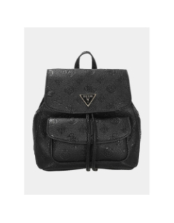 Sac à dos monogramme deesa noir femme - Guess