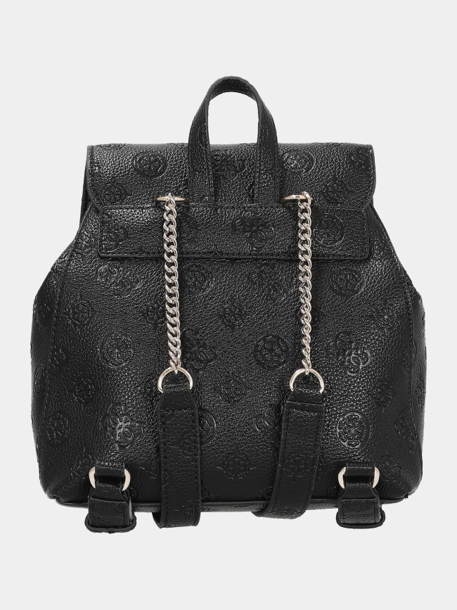 Sac à dos monogramme deesa noir femme - Guess