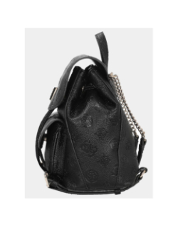 Sac à dos monogramme deesa noir femme - Guess