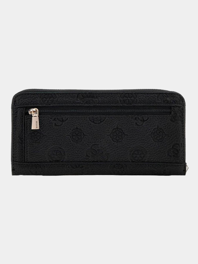 Maxi portefeuille  gianessa noir femme - Guess