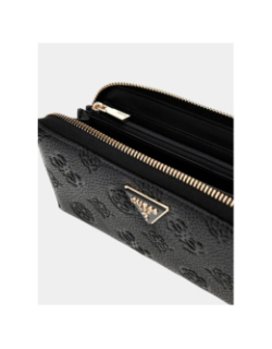 Maxi portefeuille  gianessa noir femme - Guess