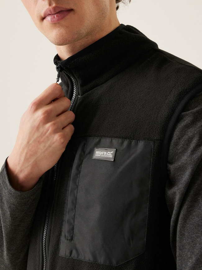 Gilet polaire sans manches frankie noir homme - Regatta