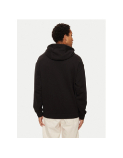 Sweat à capuche nottyo noir homme - Hugo