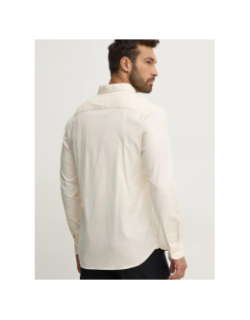 Chemise à drapeau brodé blanc homme - Tommy Hilfiger