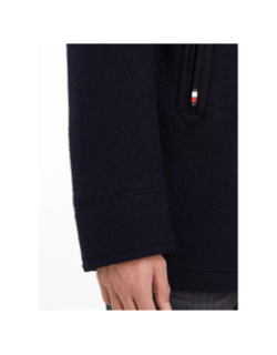 Manteau laine premium bleu marine homme - Tommy Hilfiger