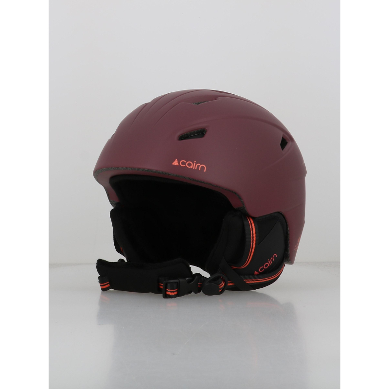 Casque de ski electron mat grenat violet - Cairn