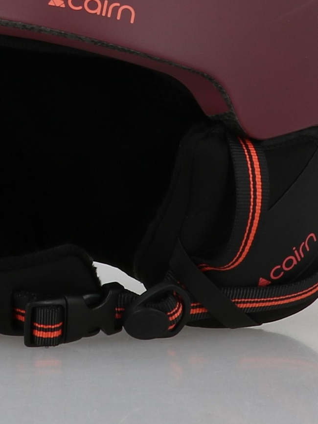 Casque de ski electron mat grenat violet - Cairn