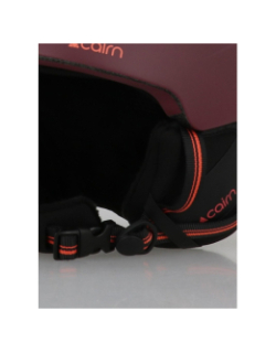 Casque de ski electron mat grenat violet - Cairn