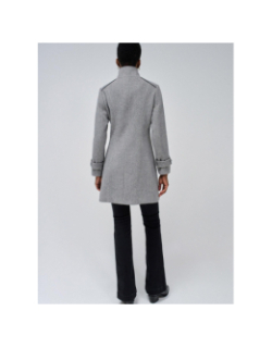 Manteau en tissu grace gris femme - Salsa