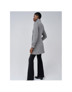 Manteau en tissu grace gris femme - Salsa