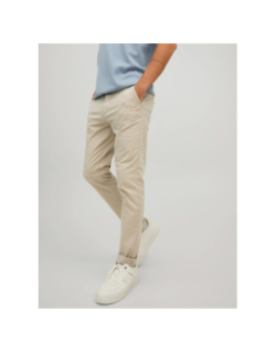 Pantalon chino marco fury beige homme - Jack & Jones