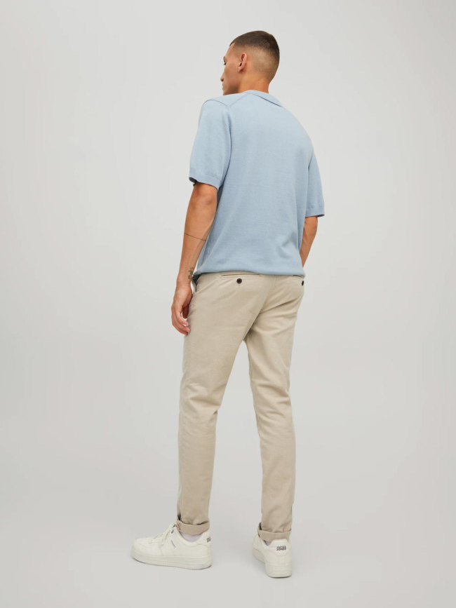 Pantalon chino marco fury beige homme - Jack & Jones