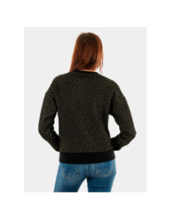 Sweat pailleté noir doré femme - Salsa