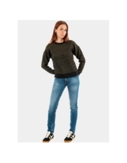 Sweat pailleté noir doré femme - Salsa