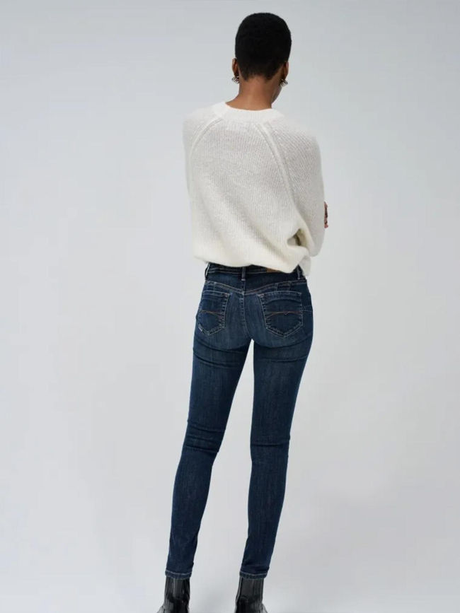 Jean wonder push up skinny bleu marine femme - Salsa