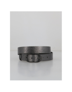 Ceinture en cuir embossed argenté femme - Salsa