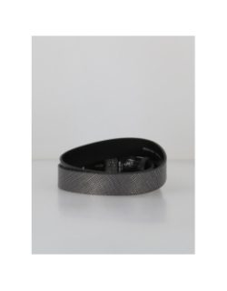 Ceinture en cuir embossed argenté femme - Salsa