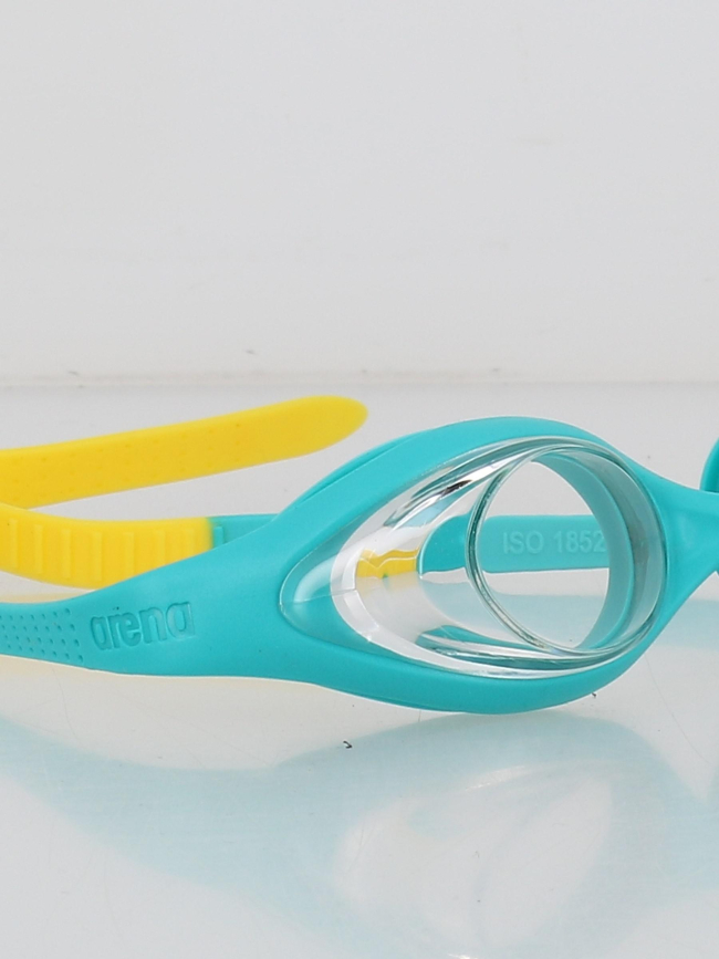 Lunettes de natation spider junior bleu et  jaune enfant - Arena
