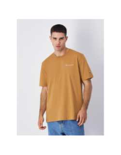 T-shirt à manches courtes crewneck marron homme - Champion