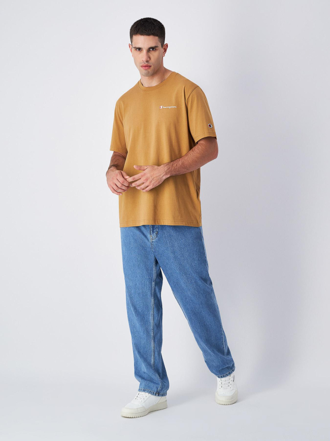 T-shirt à manches courtes crewneck marron homme - Champion