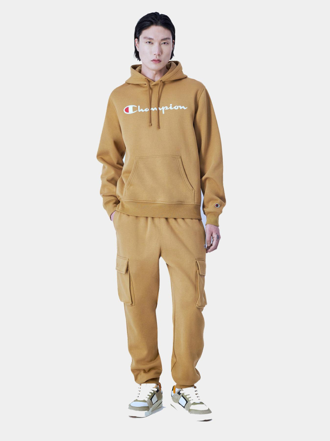 Pantalon de Jogging cargo rib cuff marron homme - Champion